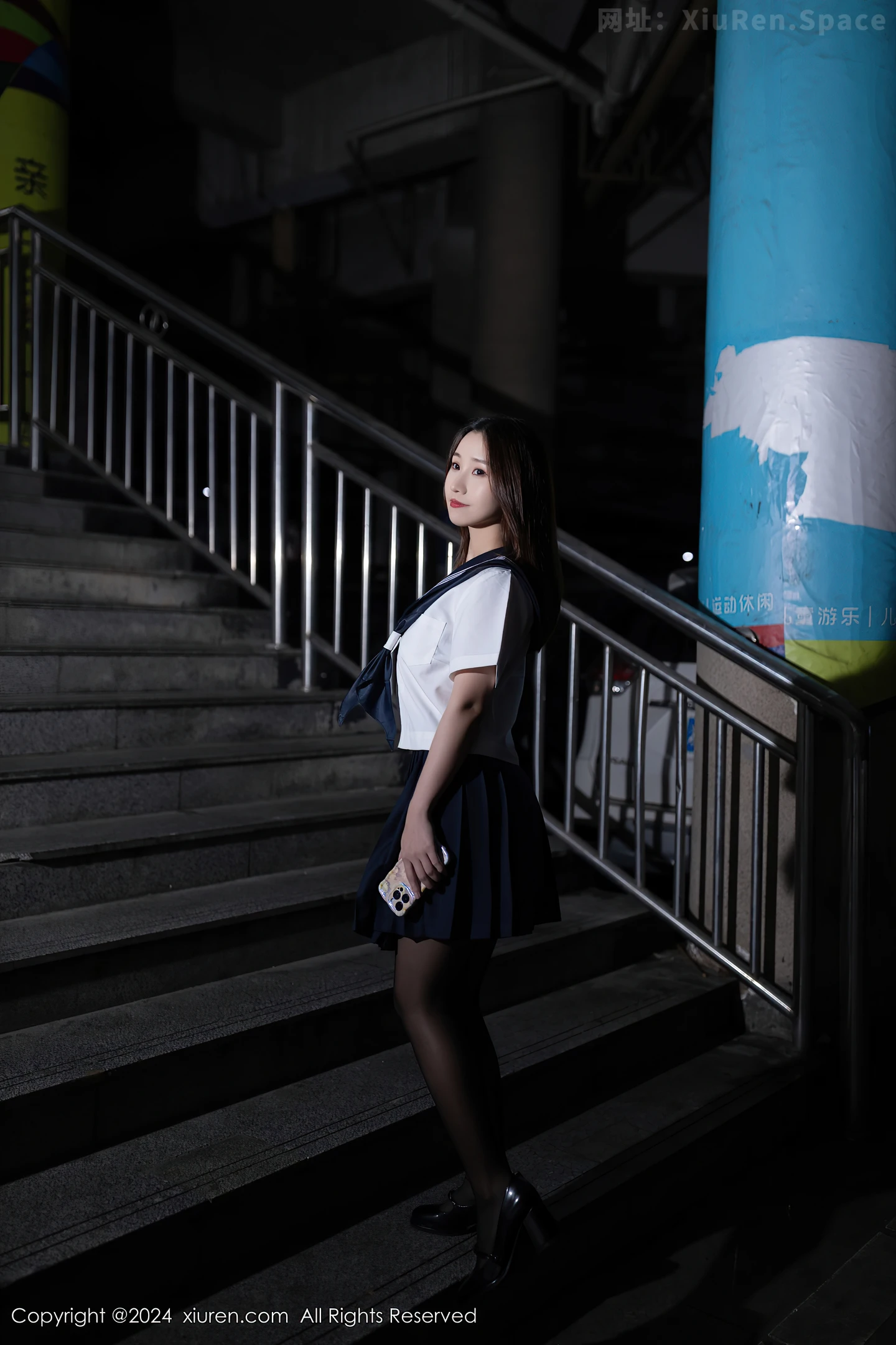 图片[6]-[XiuRen秀人网]VOL.8443 模特杏子Yada天台捆绑主题性感白色制服秀曼妙身姿迷人写真78P-秀人网官方网站